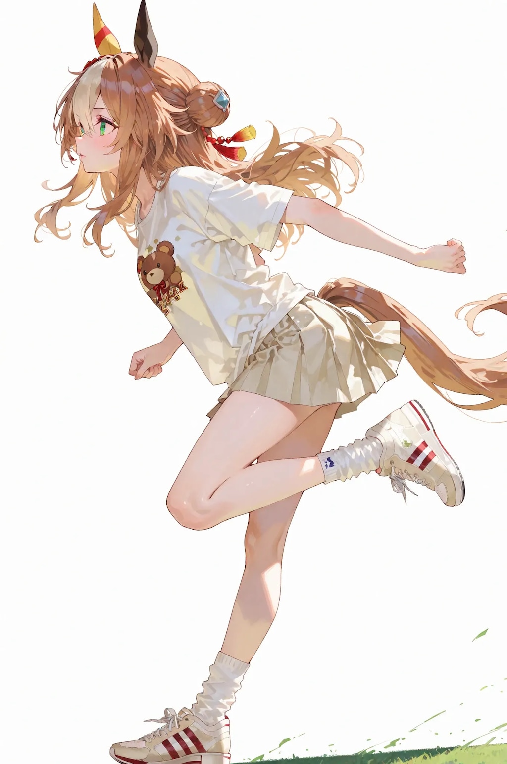 尾と耳を持つ少女