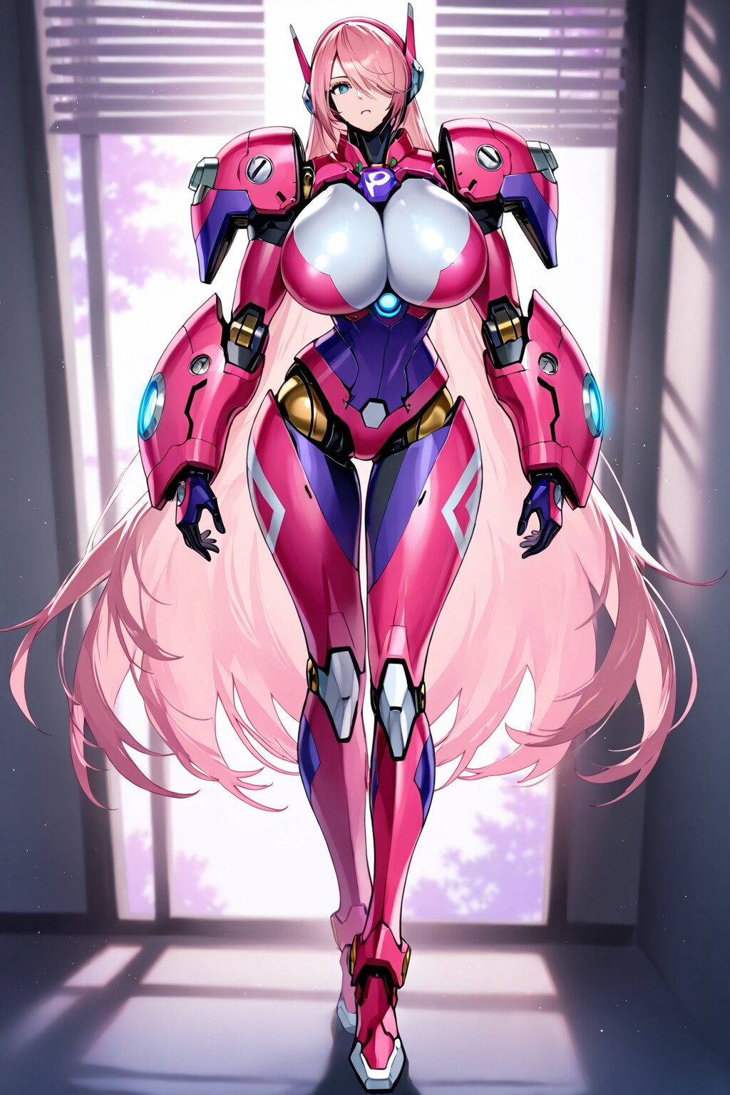 ピンク髪アンドロイド 3