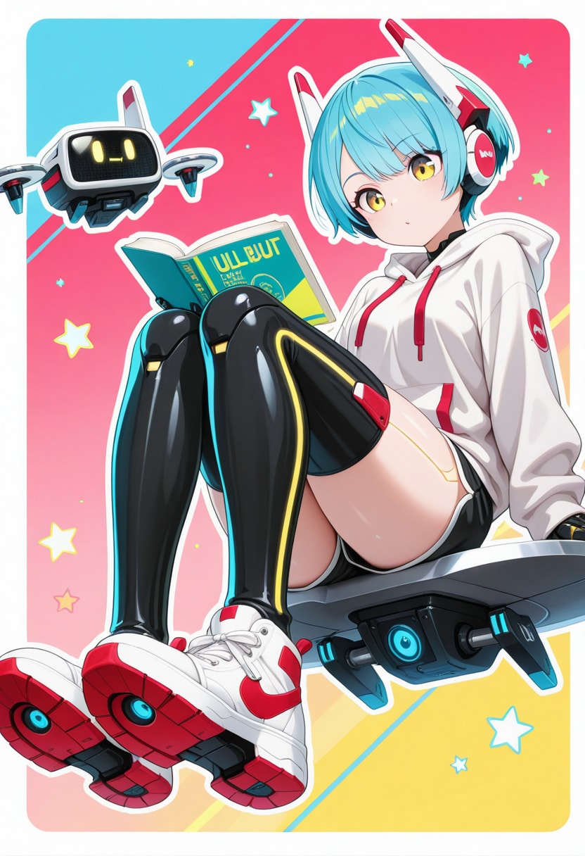 ロボ子のデータ収集 | の人気AIイラスト・グラビア