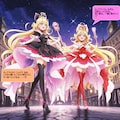 キュアアイドルとキュアアルカナ・シャドウ、ロンドン塔周辺で会話する 2枚目