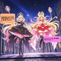 キュアアイドルとキュアアルカナ・シャドウ、ロンドン塔周辺で会話する 3枚目