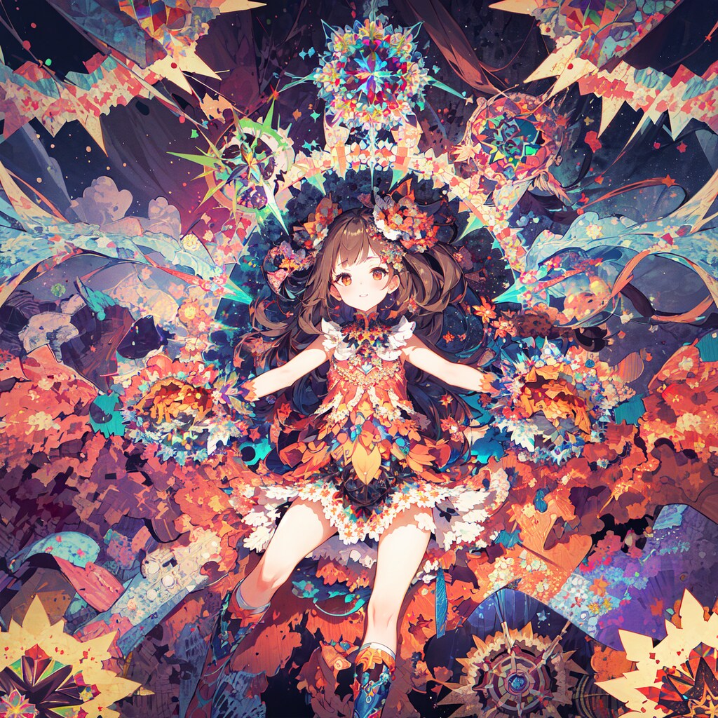 kaleidoscope girl