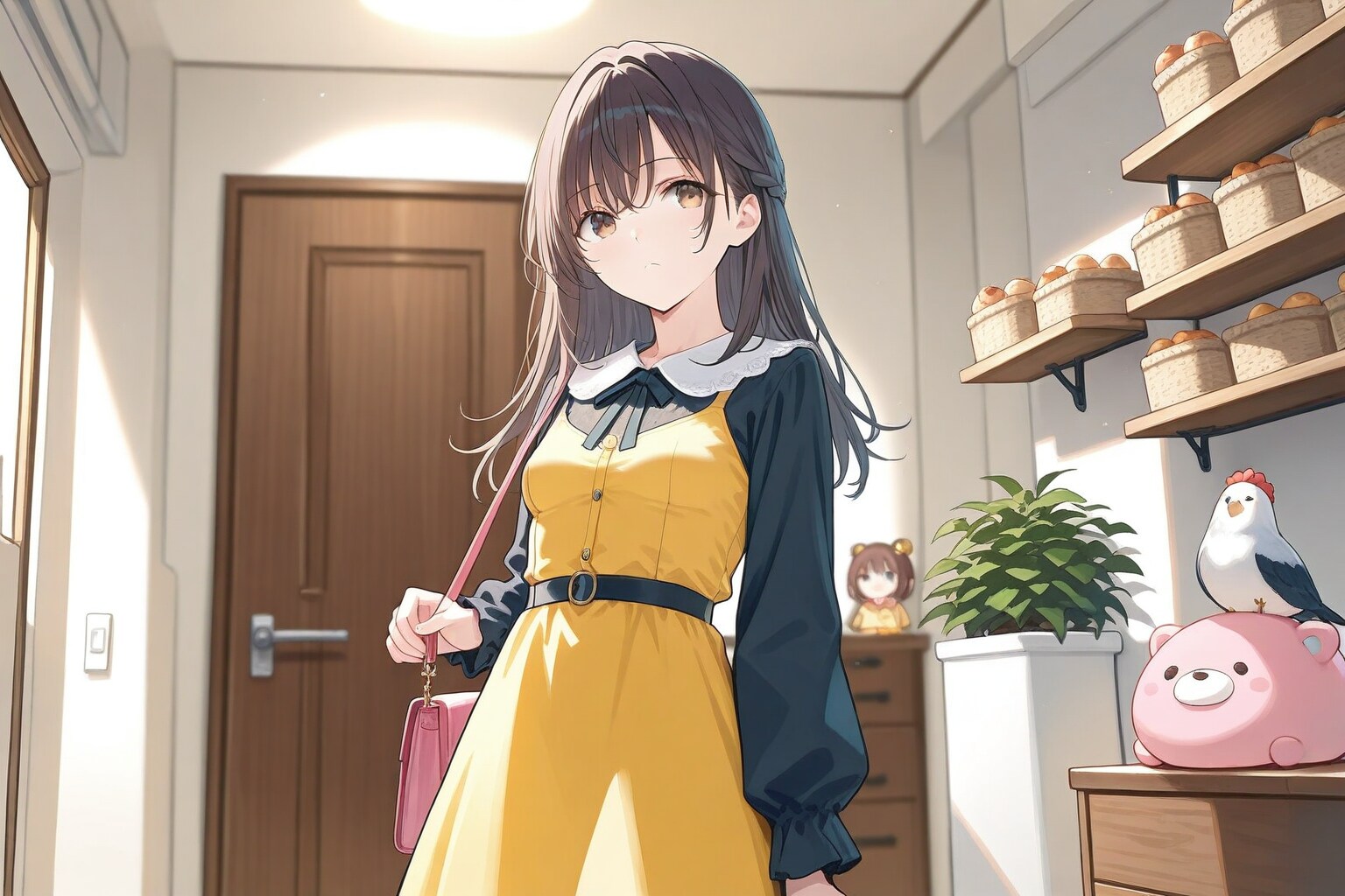 利奈さん(うちの娘)がうちにやってきた | の人気AIイラスト・グラビア