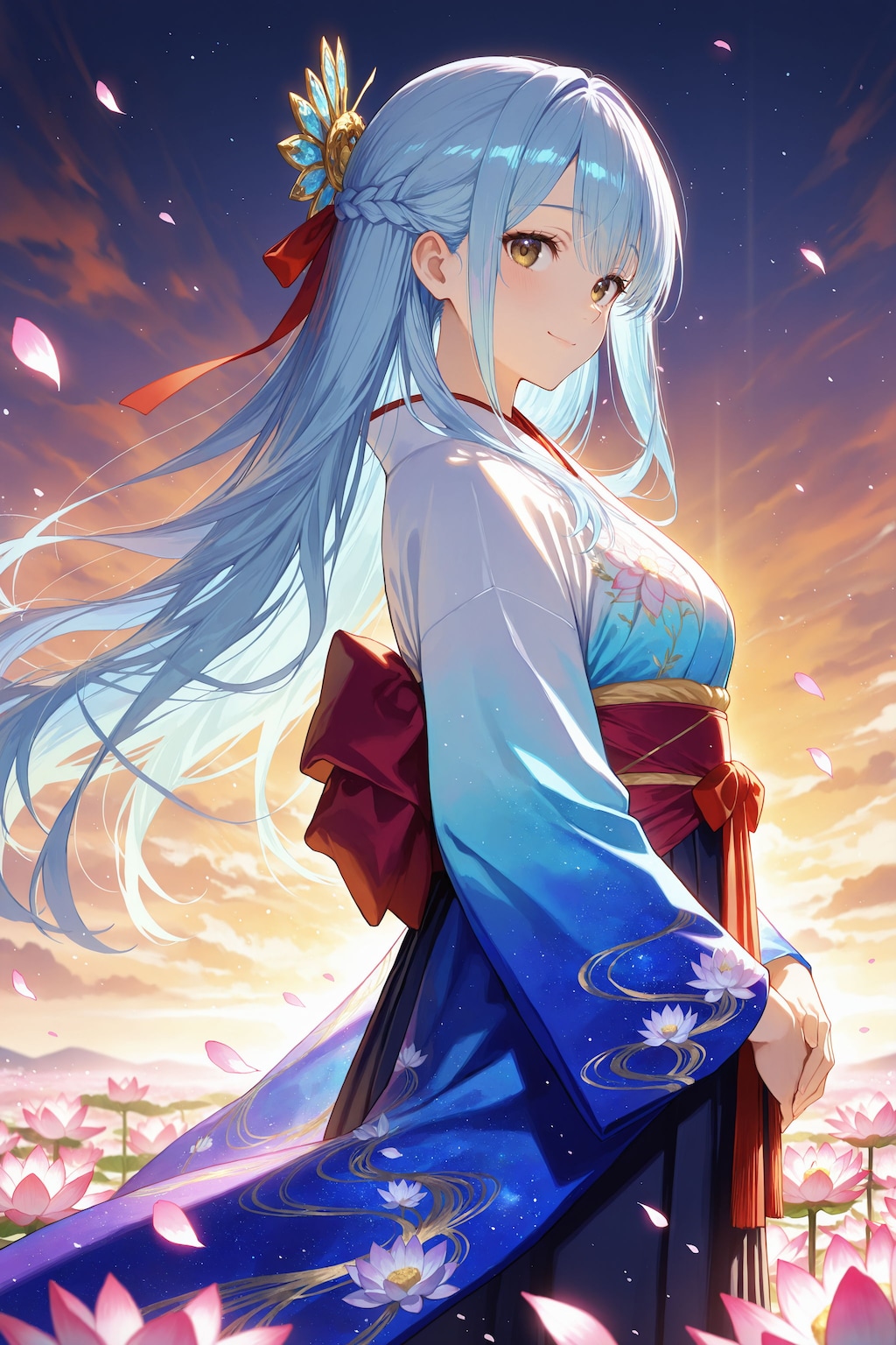 異世界の女神さま（サラスヴァティさん）