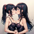 フタナリガチンコ対決♡ 2枚目
