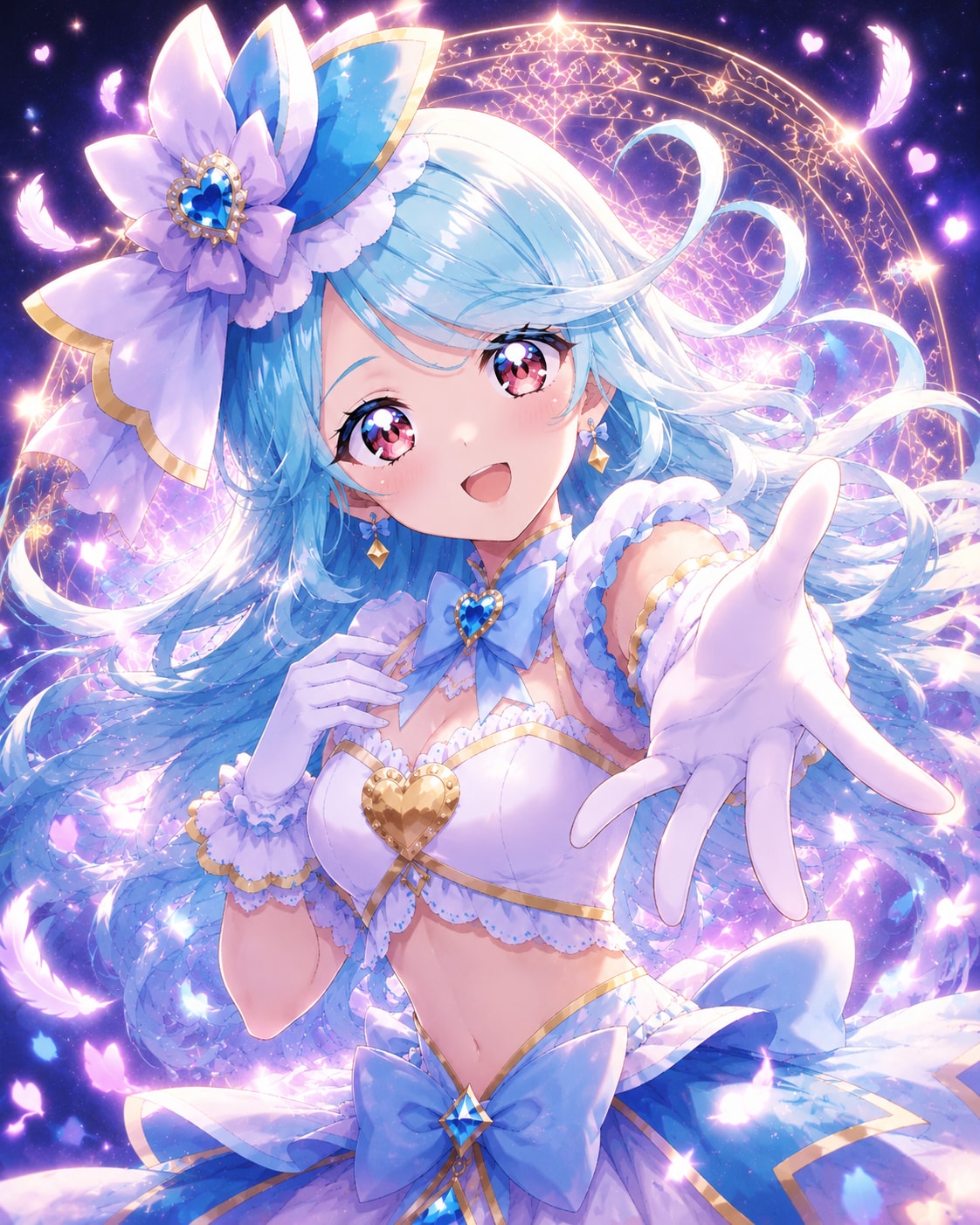 みんな、おまたせ！ あとは私にまかせて！ ― キュアエクレール