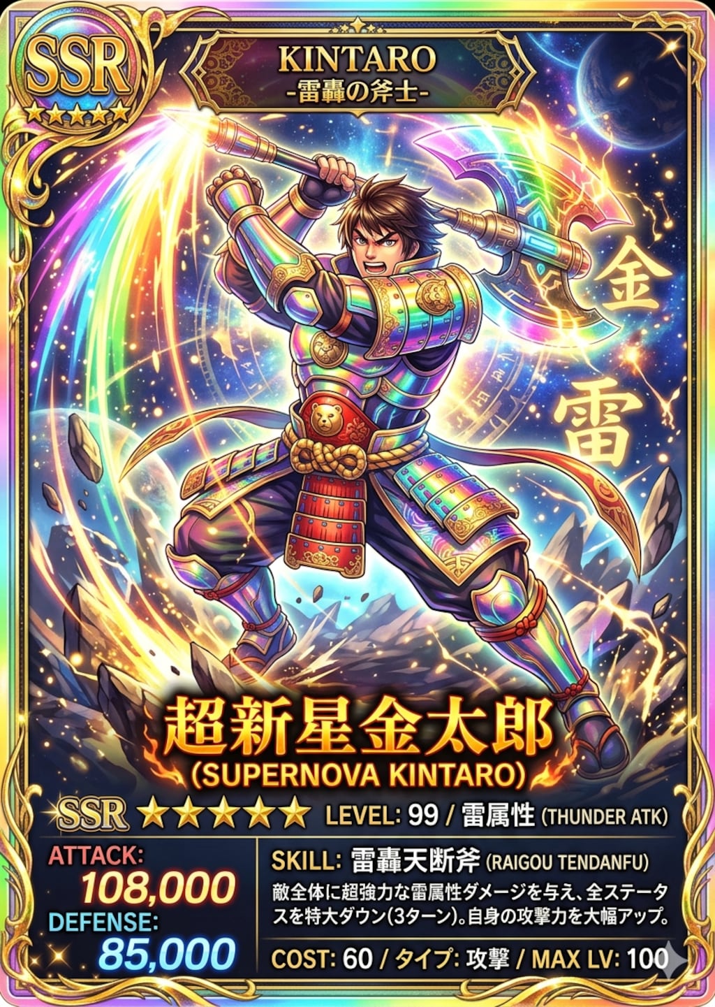 金太郎のSSRカード