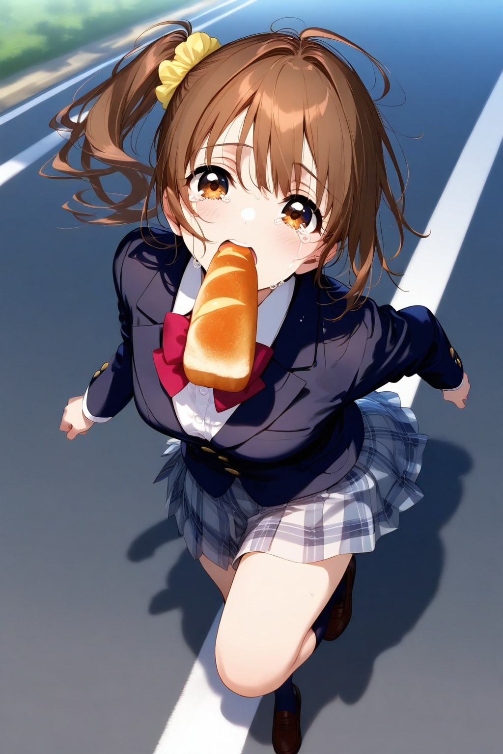 今日も、遅刻だ～！ | の人気AIイラスト・グラビア