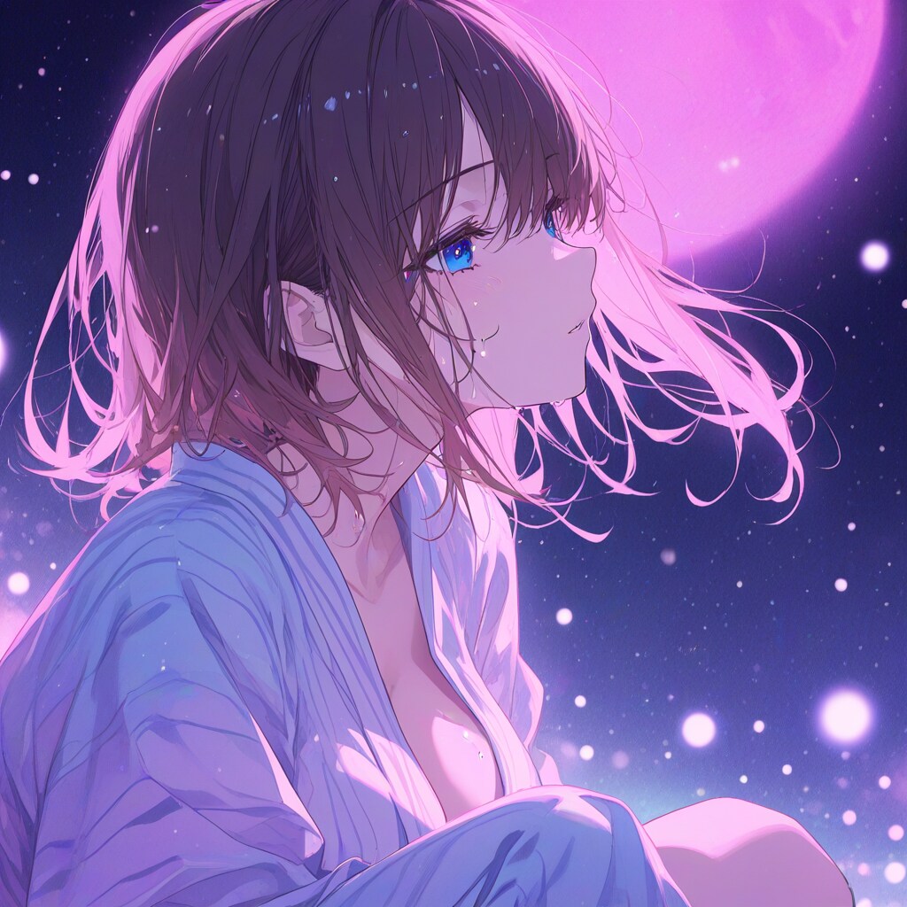 蛍と月と乙女と②
