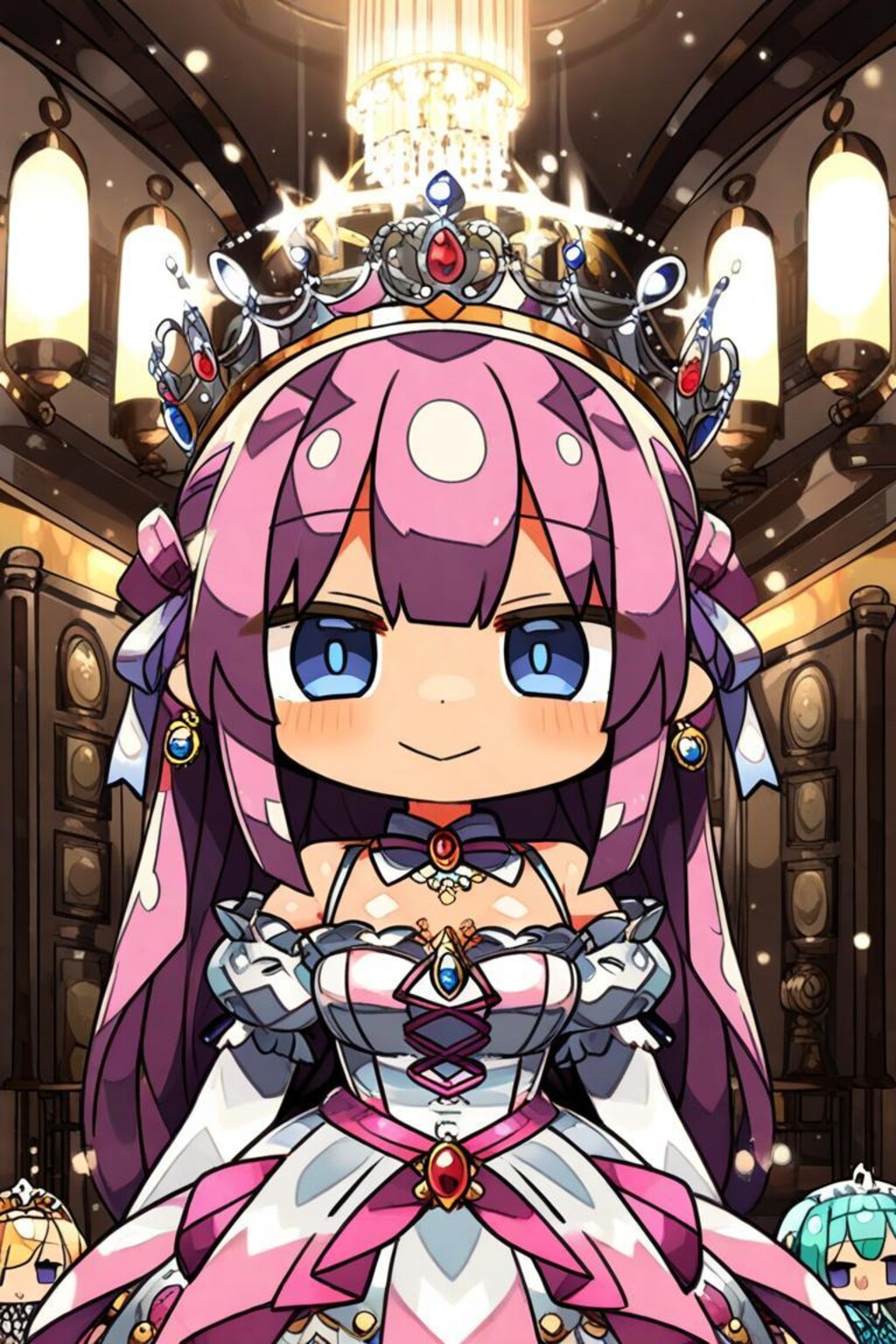 ちびキャラ　お姫様