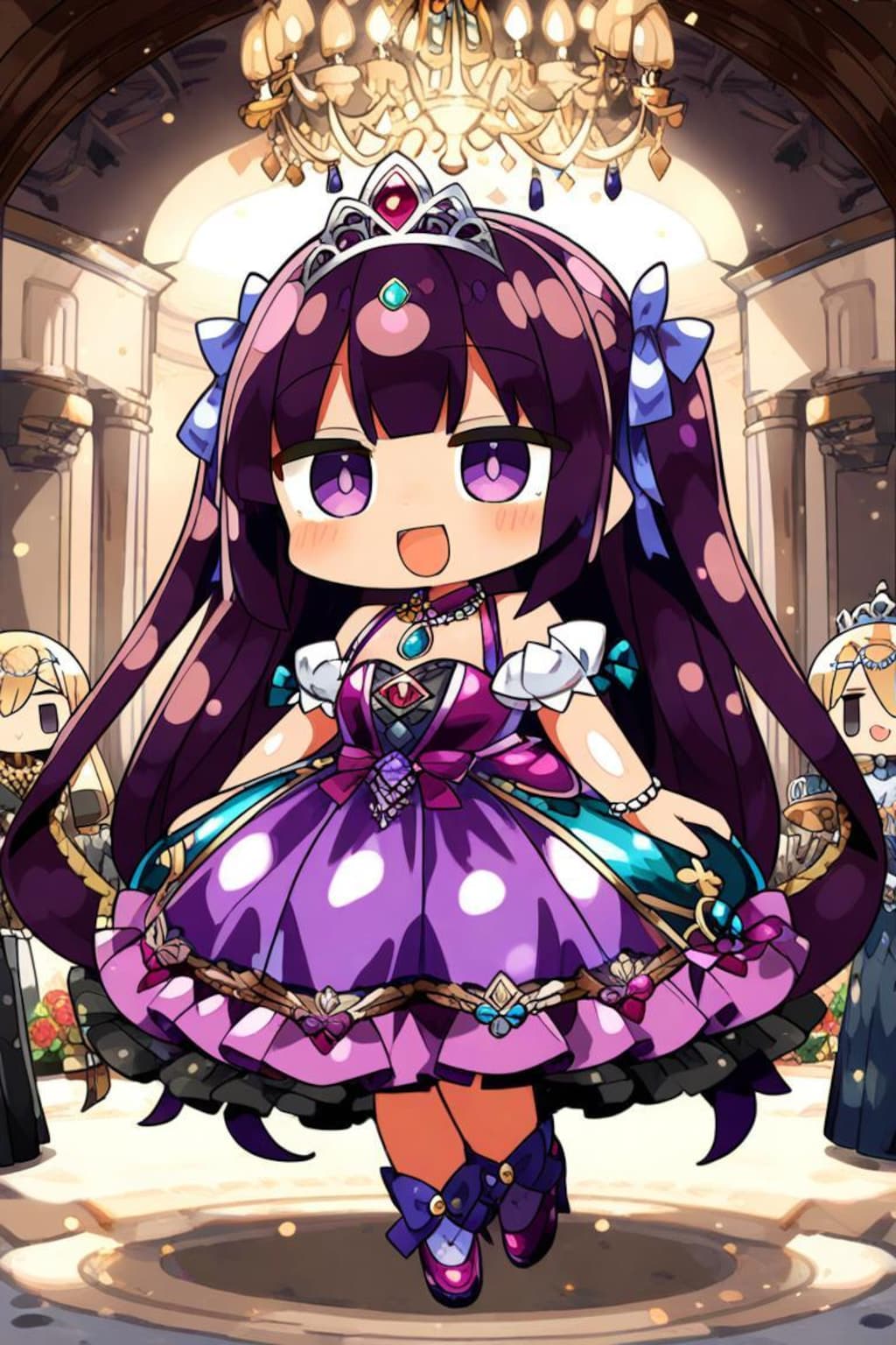 ちびキャラ　お姫様