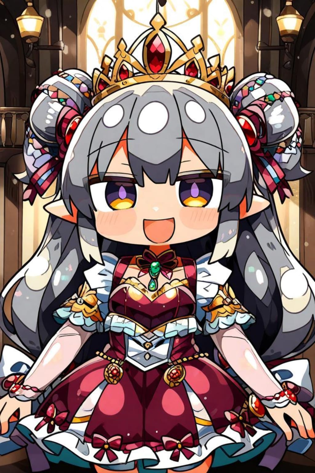 ちびキャラ　お姫様