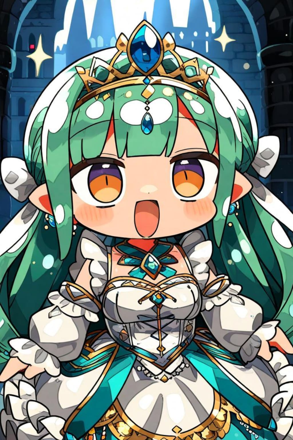 ちびキャラ　お姫様