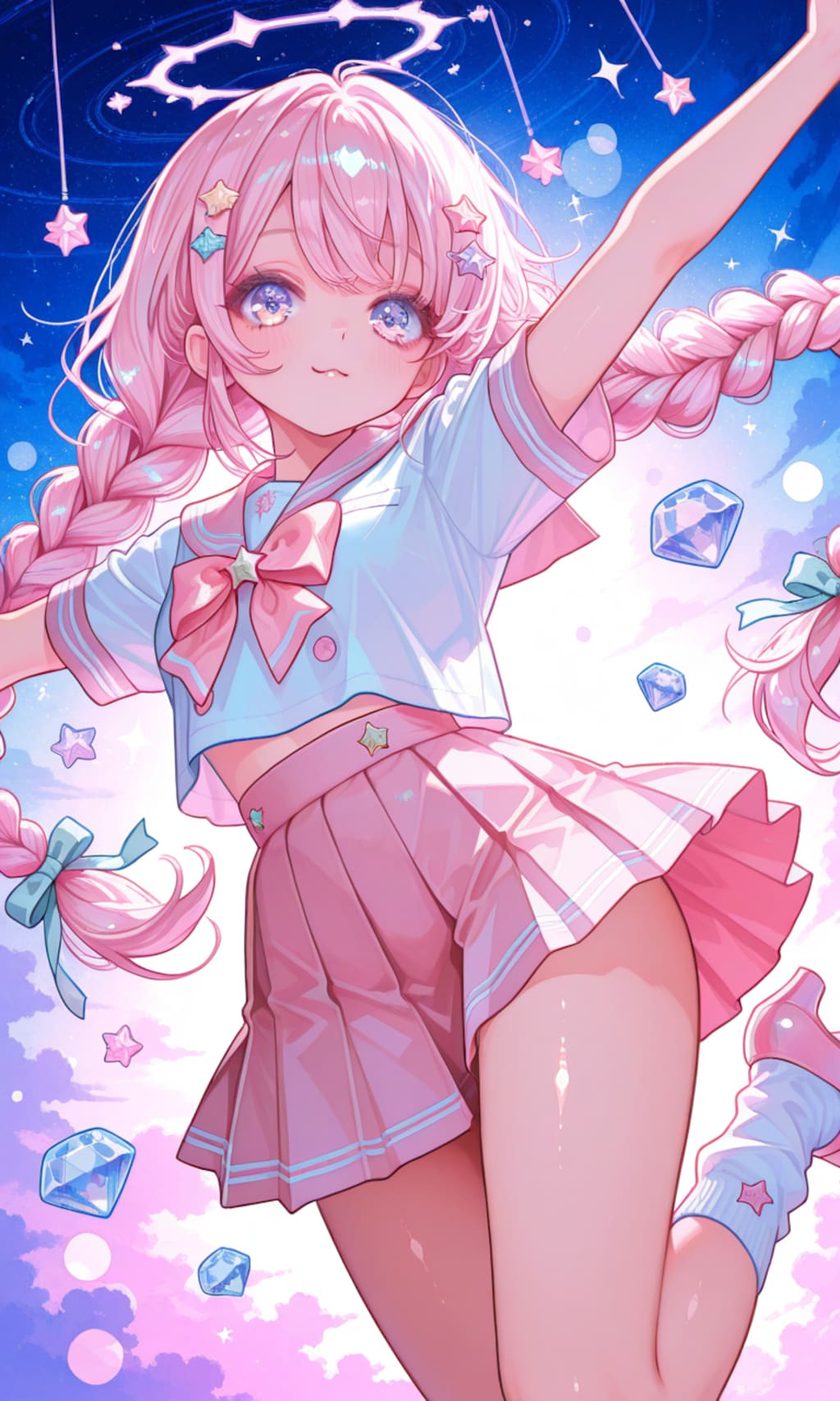 マジカルなピンクの女の子２