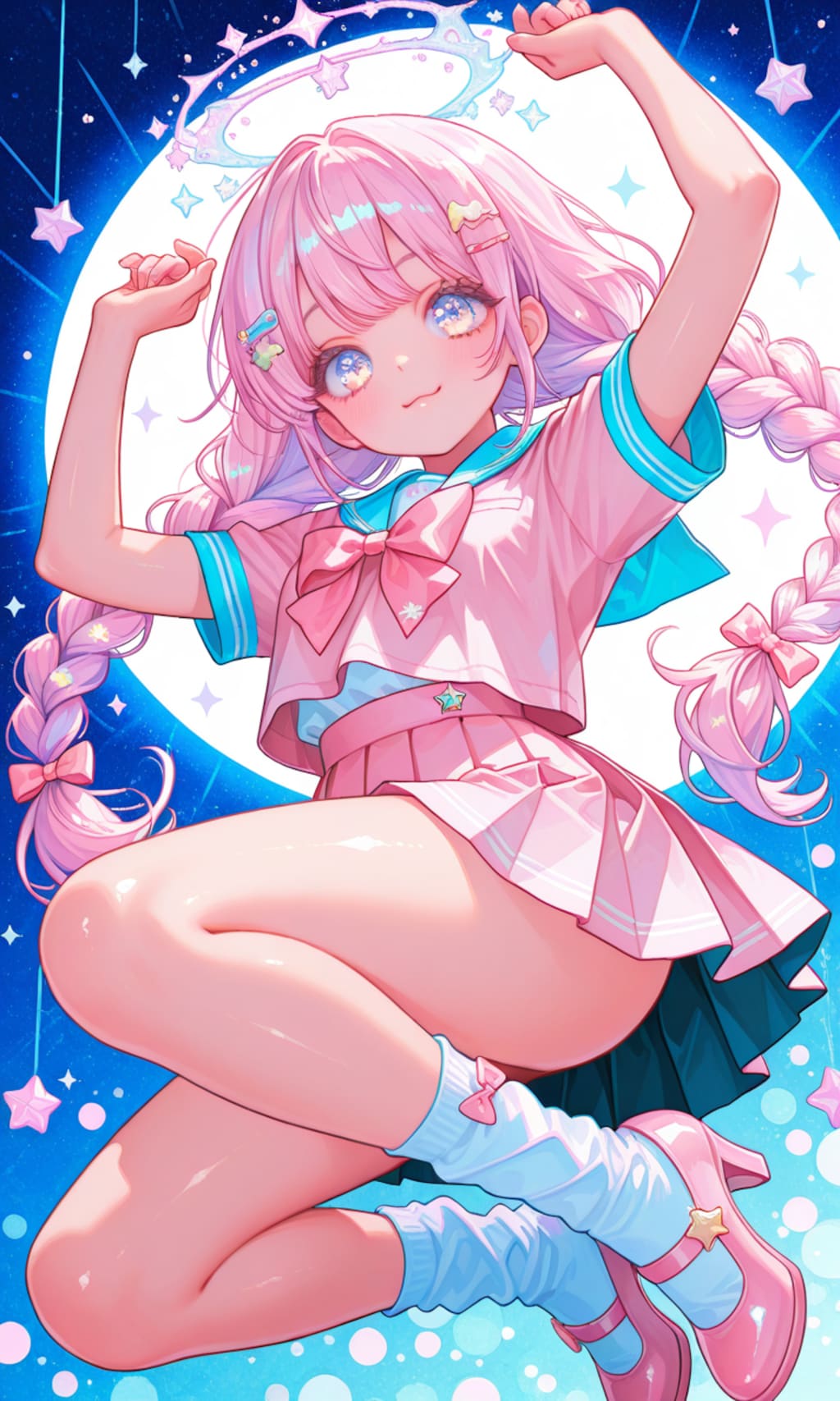 マジカルなピンクの女の子２