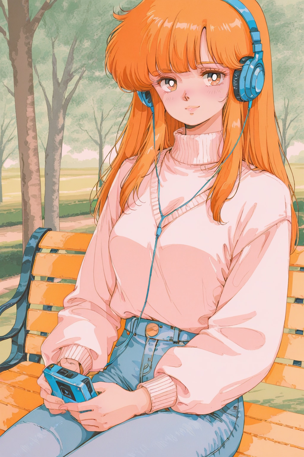 ヘッドホーン少女