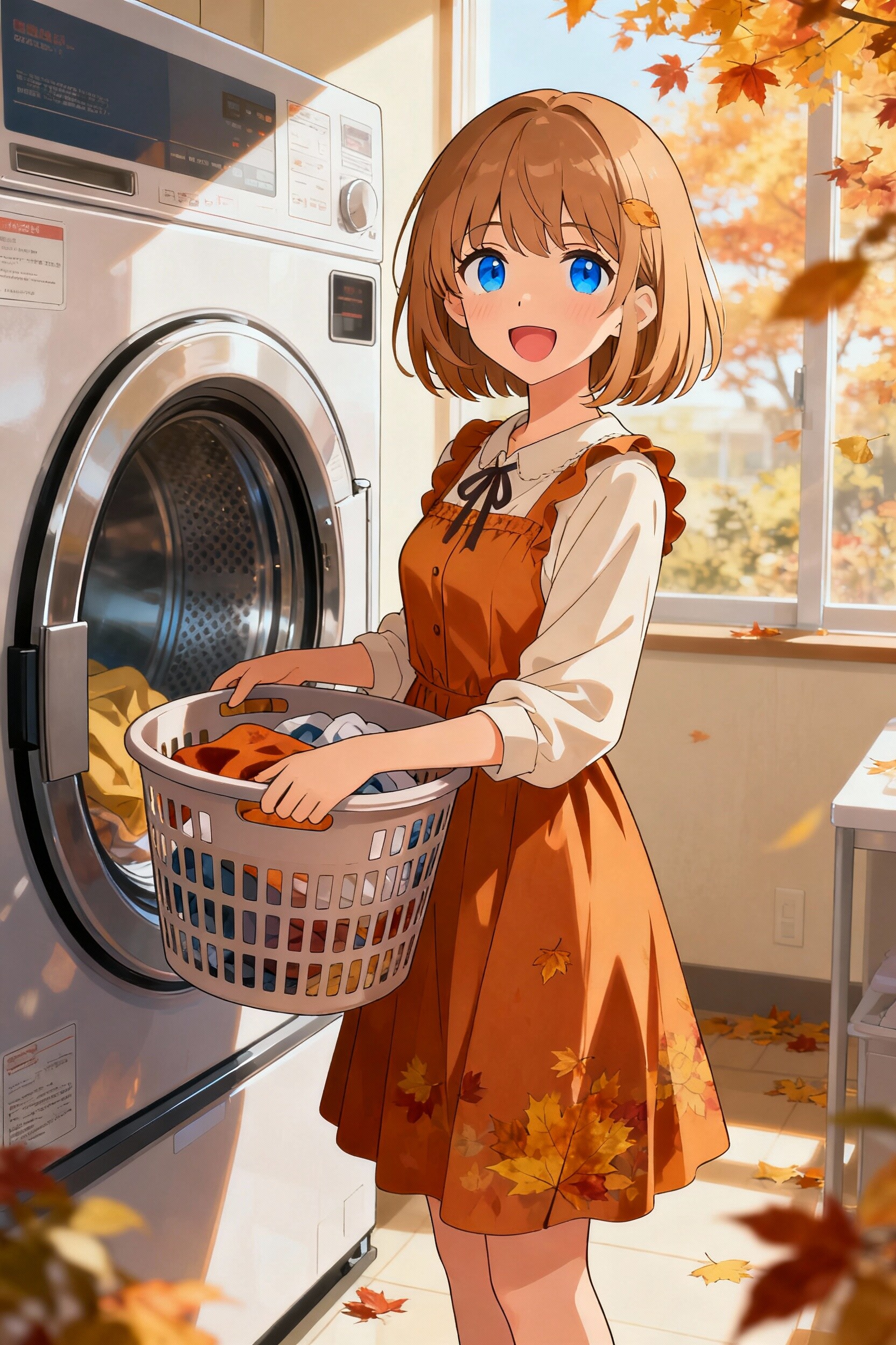 洗濯を楽しむ日 | の人気AIイラスト・グラビア