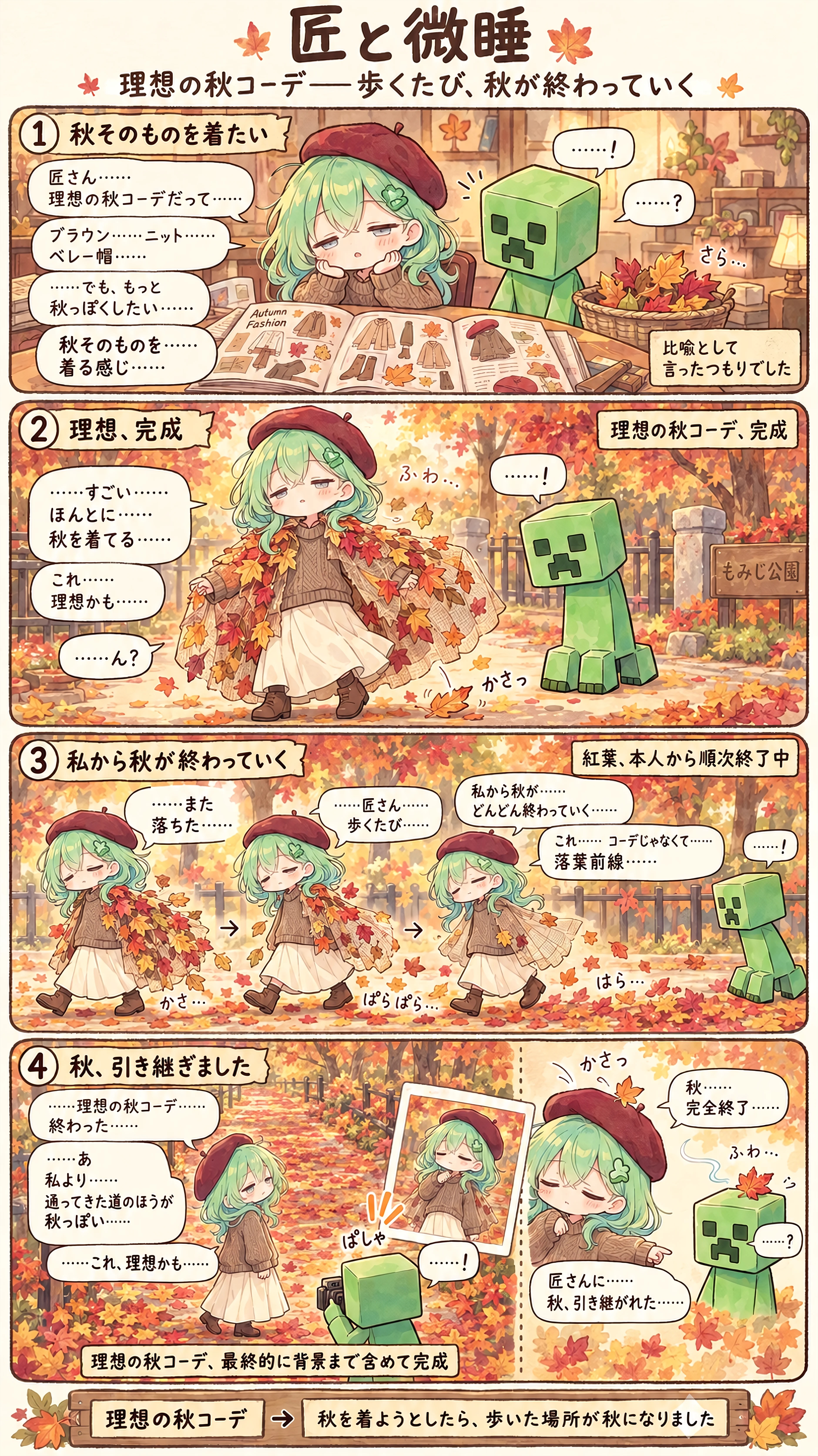 Autumn Wore Her First | の人気AIイラスト・グラビア