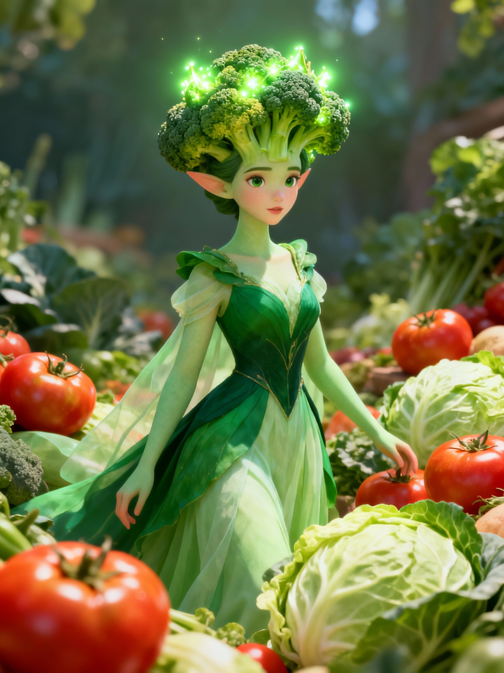 ブロッコリー様っ！ | の人気AIイラスト・グラビア
