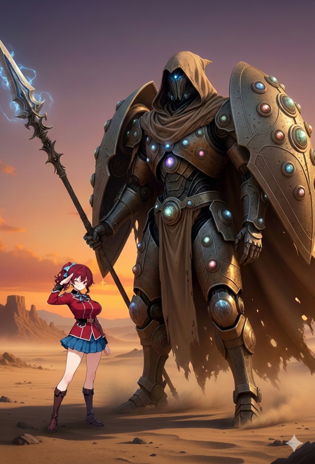 ロボット＆パイロットのリボンちゃん２（砂漠編）