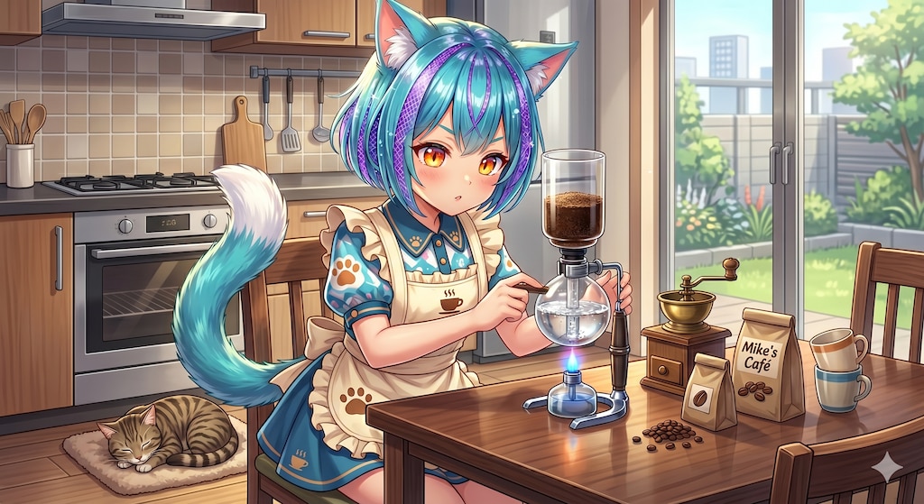 ミケちゃんこだわりのコーヒー☕️