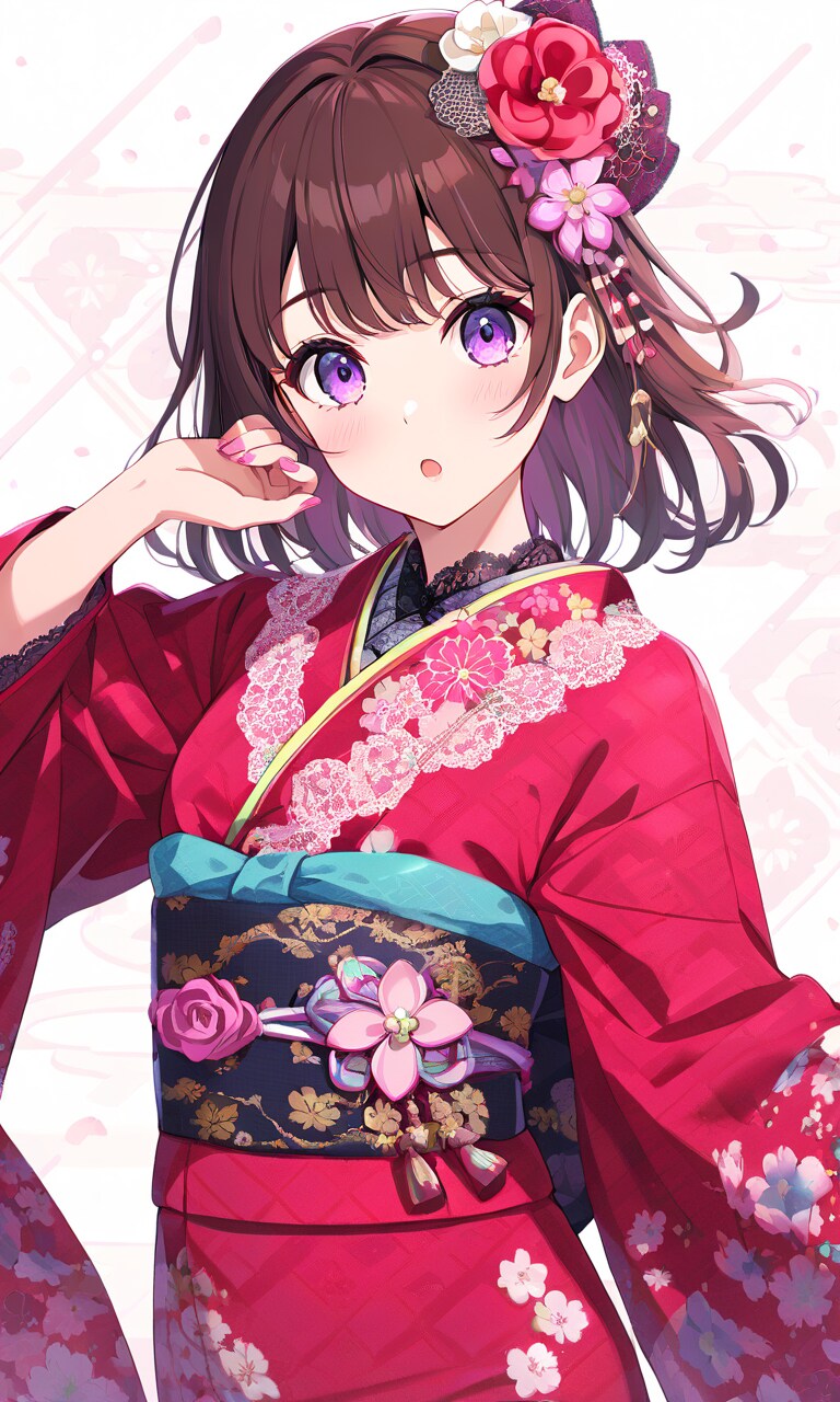 紅着物２