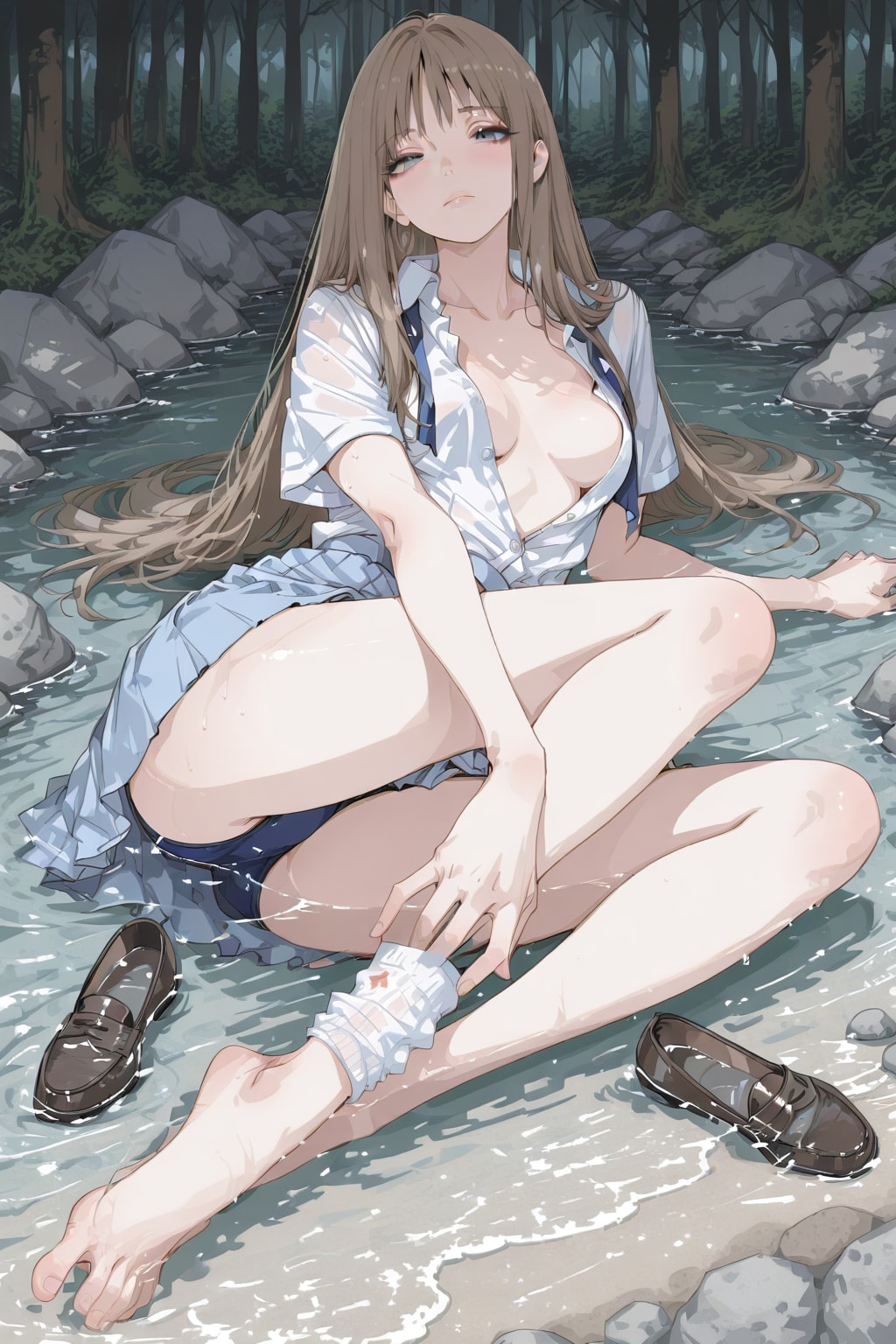 暑いから