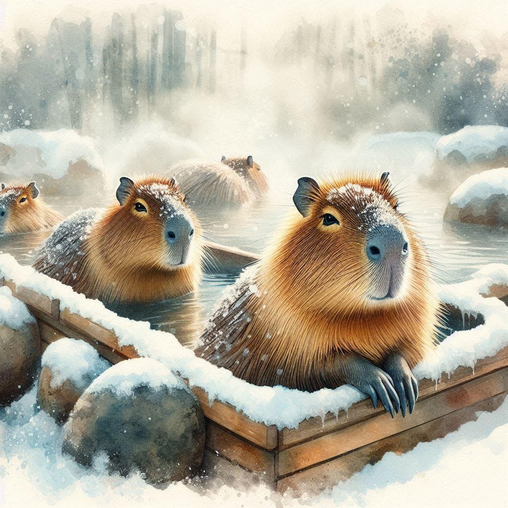 まったり冬景色