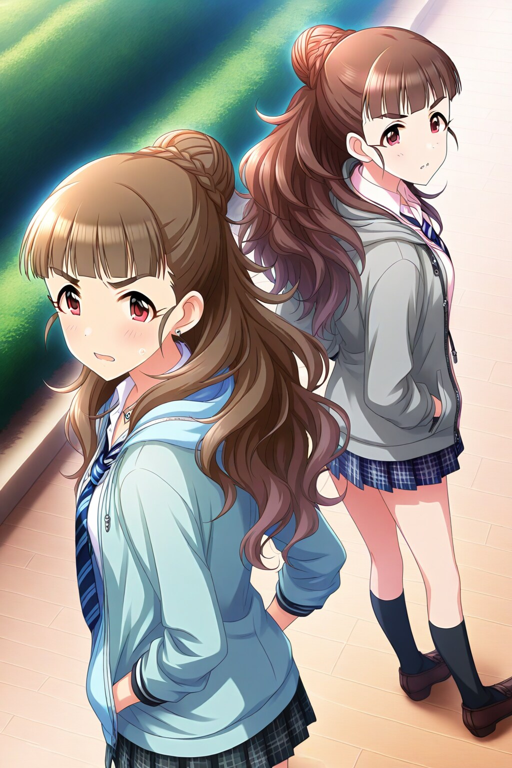 神谷奈緒ちゃんは制服姿がかわゆい