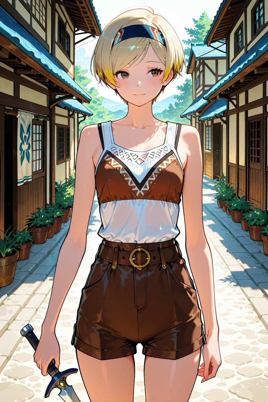 ピクシーカットのトレジャーハンター | の人気AIイラスト・グラビア