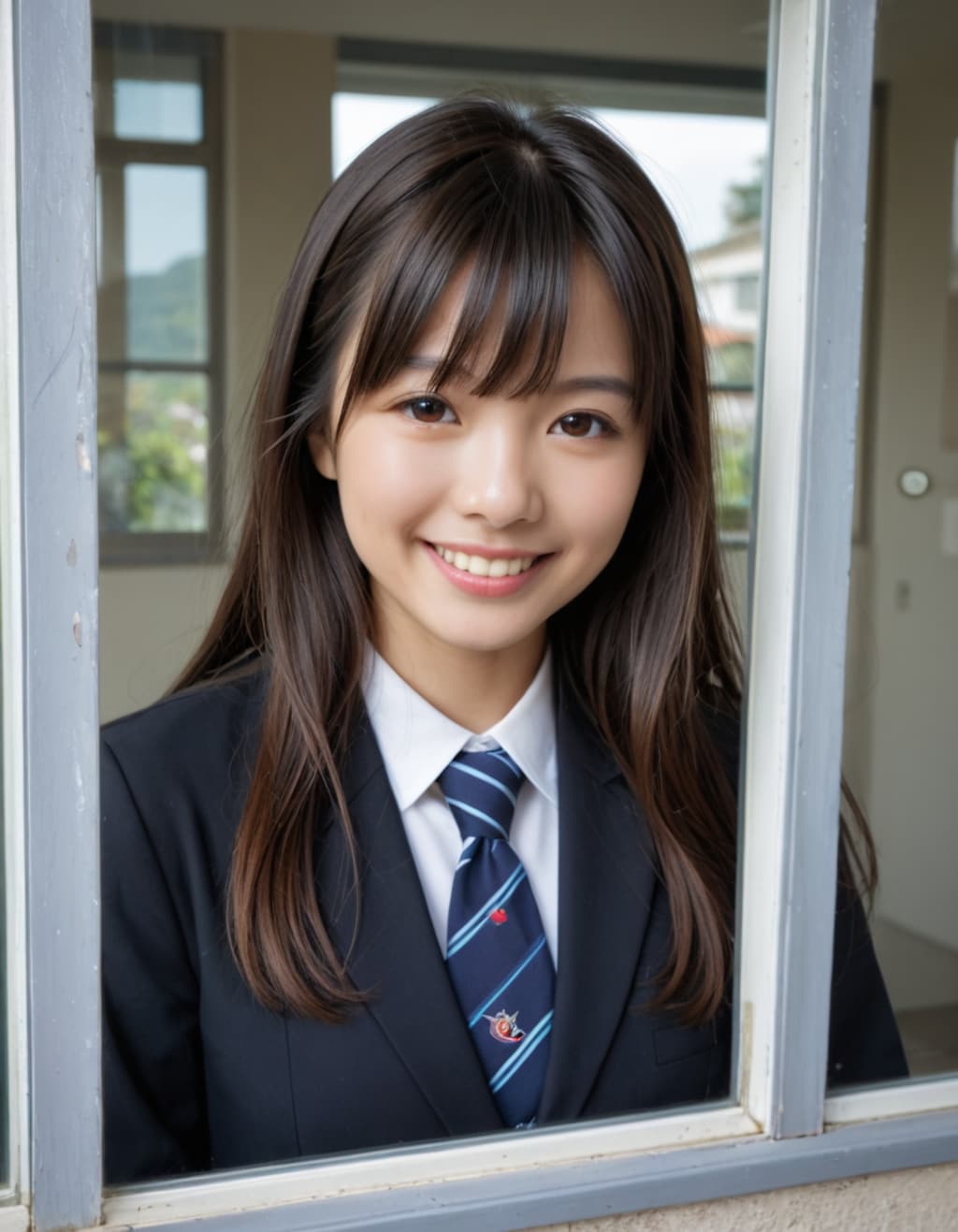 窓越しの君
