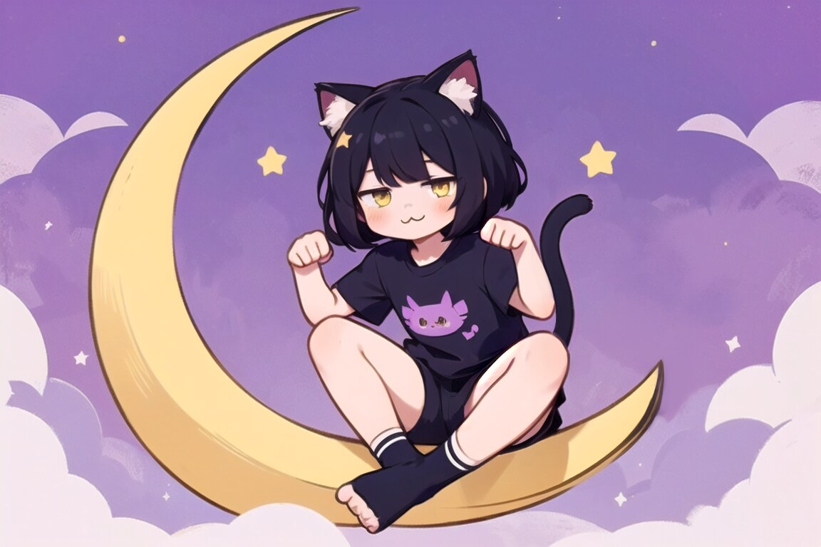 黒猫にゃ～ん