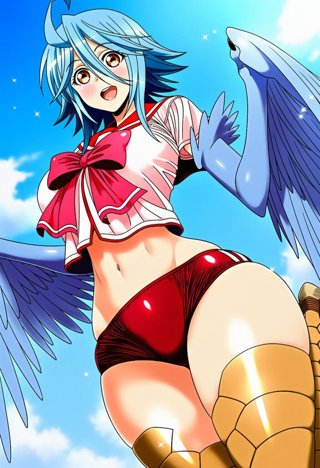 空飛ぶ花嫁ブルマ各種コスプレハーピー人妻
