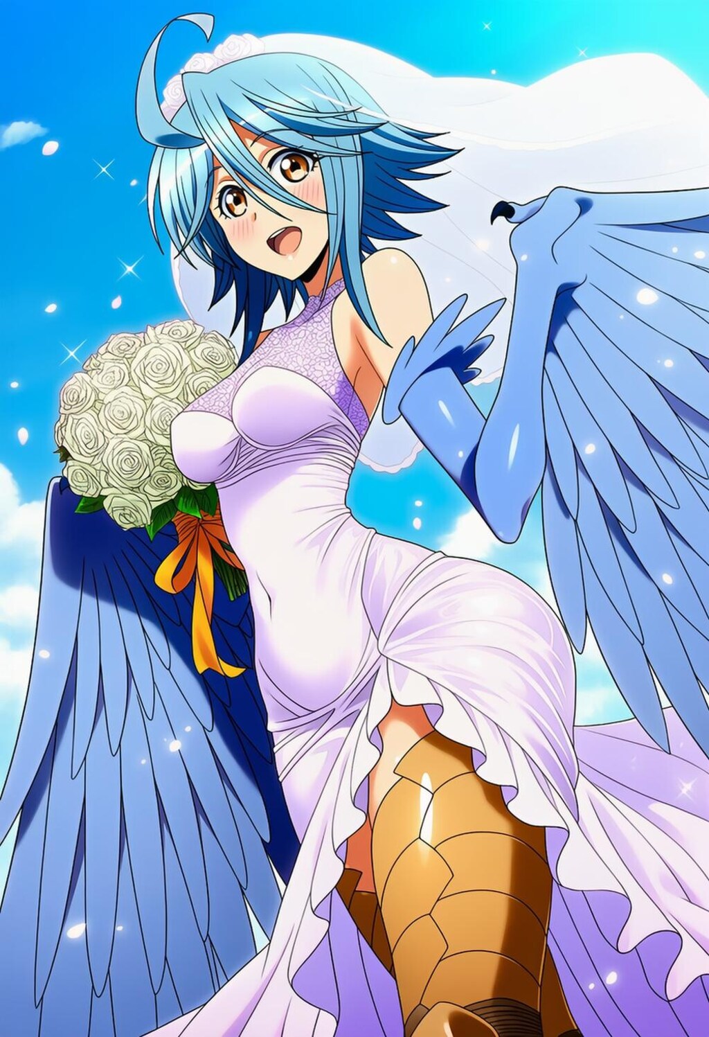 空飛ぶ花嫁ブルマ各種コスプレハーピー人妻