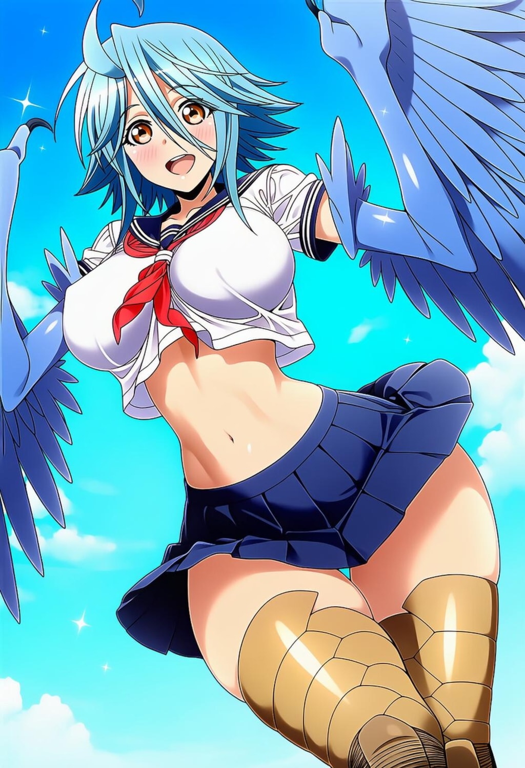 空飛ぶ花嫁ブルマ各種コスプレハーピー人妻