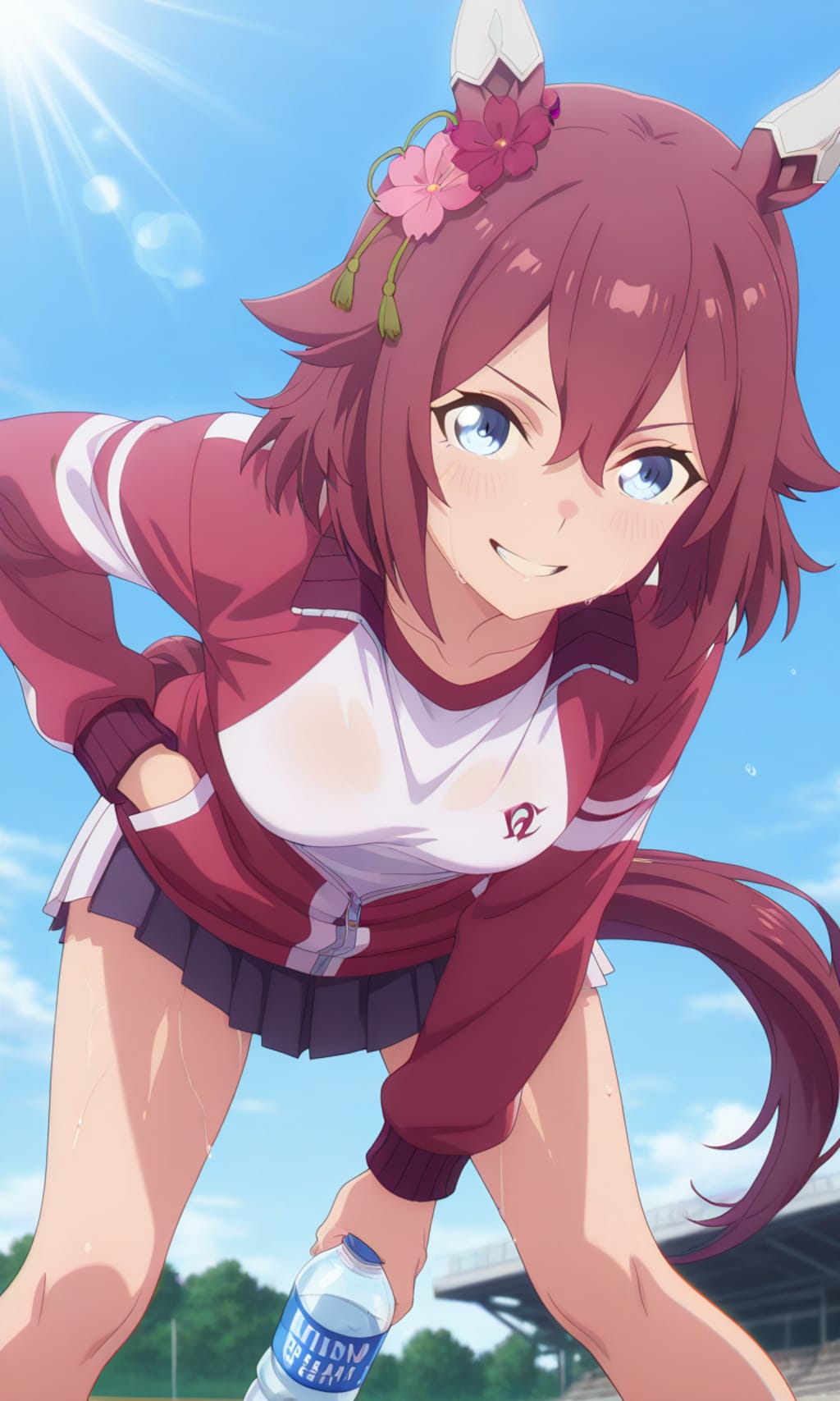 サクラチヨノオー　誕生日イラスト