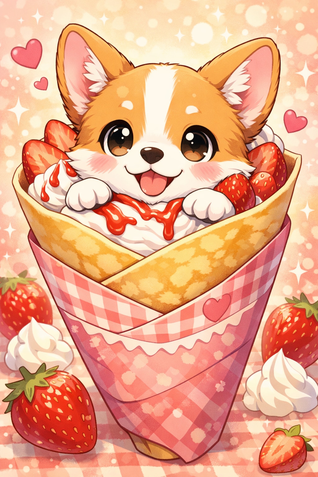 【コギたん】コギクレープ | の人気AIイラスト・グラビア