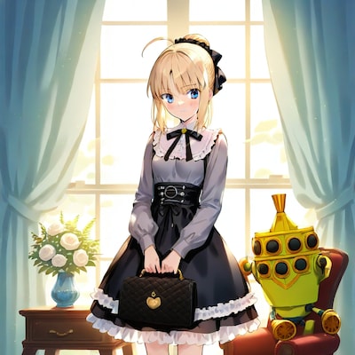 * #WAVE 版 ゴシック風ファッションを着た「セイバー」