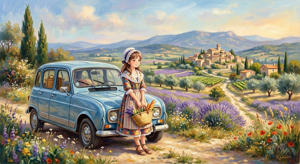 フランスの少女