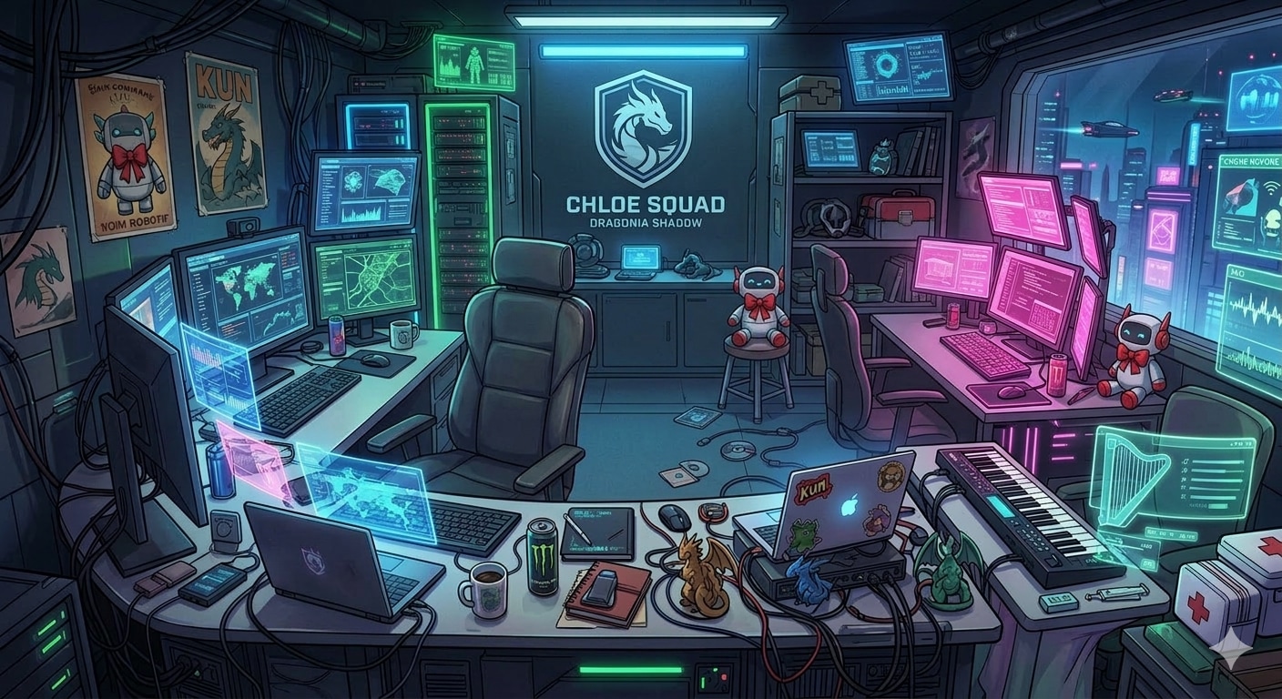 🐉 クロエ班：電脳防衛24時 〜「不合理」が生む最強の効率〜 | の人気AIイラスト・グラビア