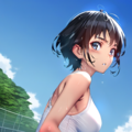 white new school swimsuit241231 4枚目