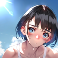 white new school swimsuit241231 11枚目
