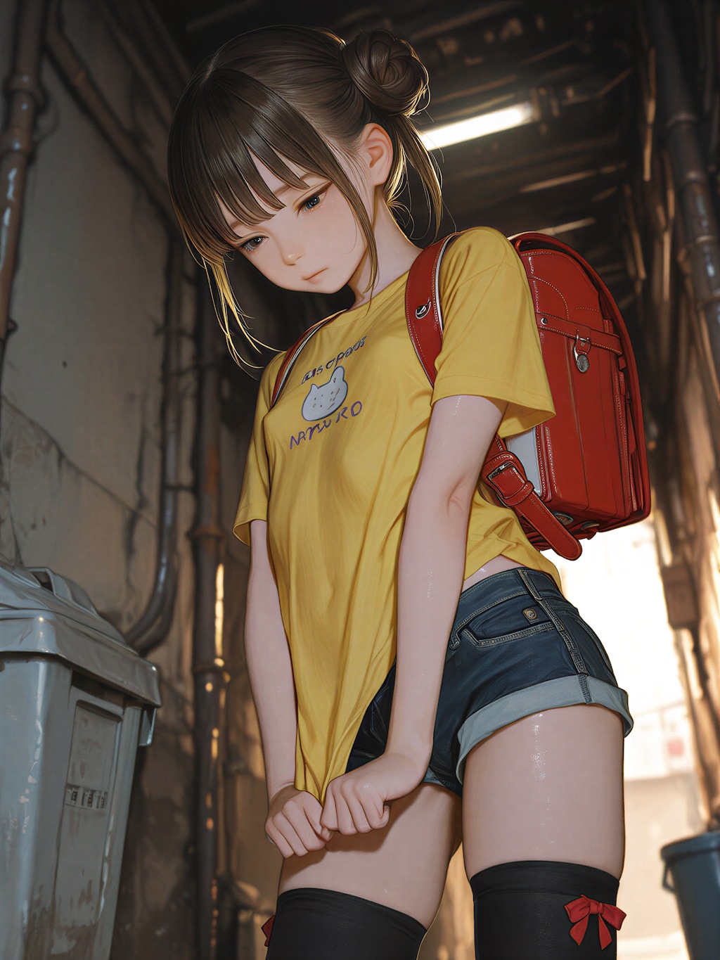 路地裏少女