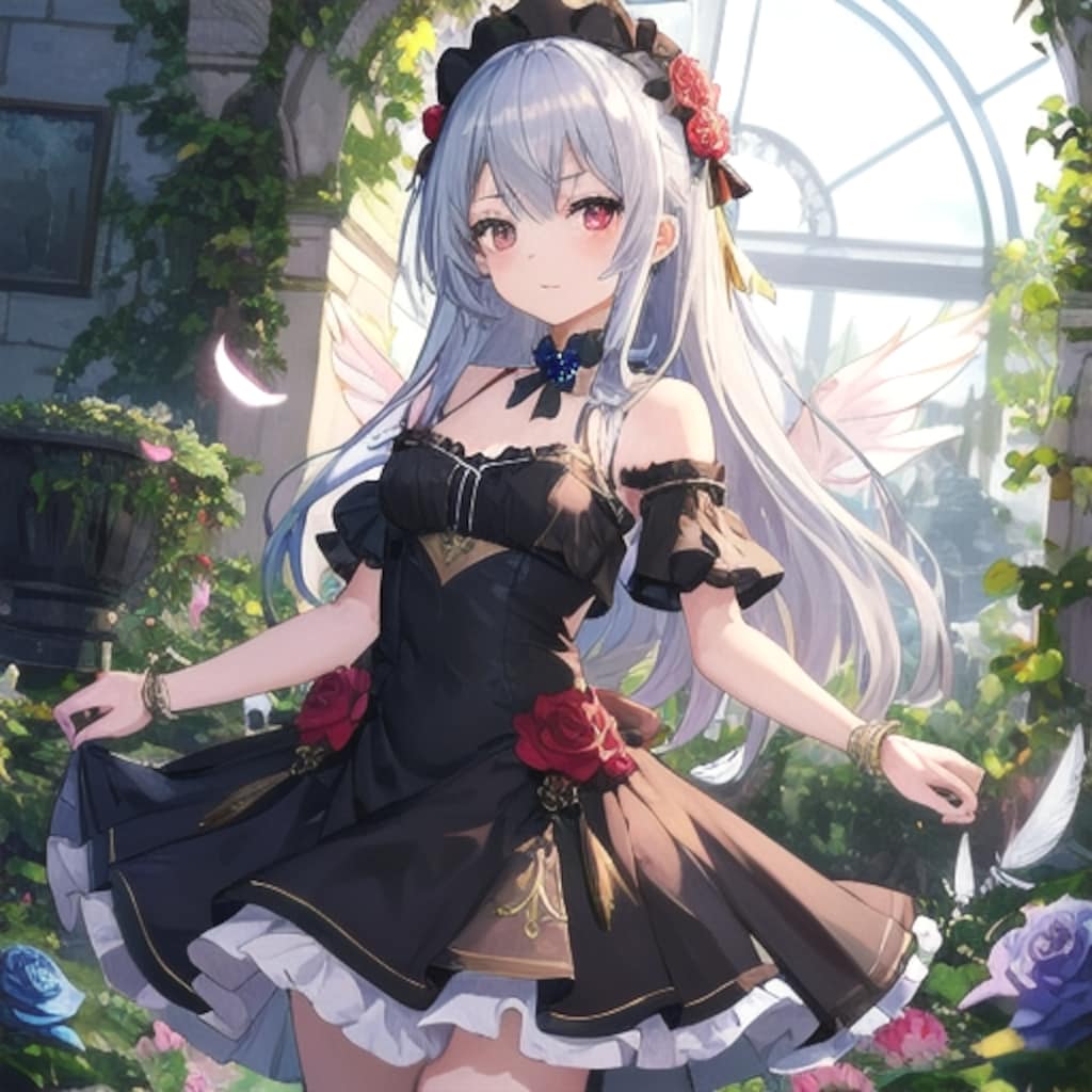 薔薇に囲まれた天使（５）