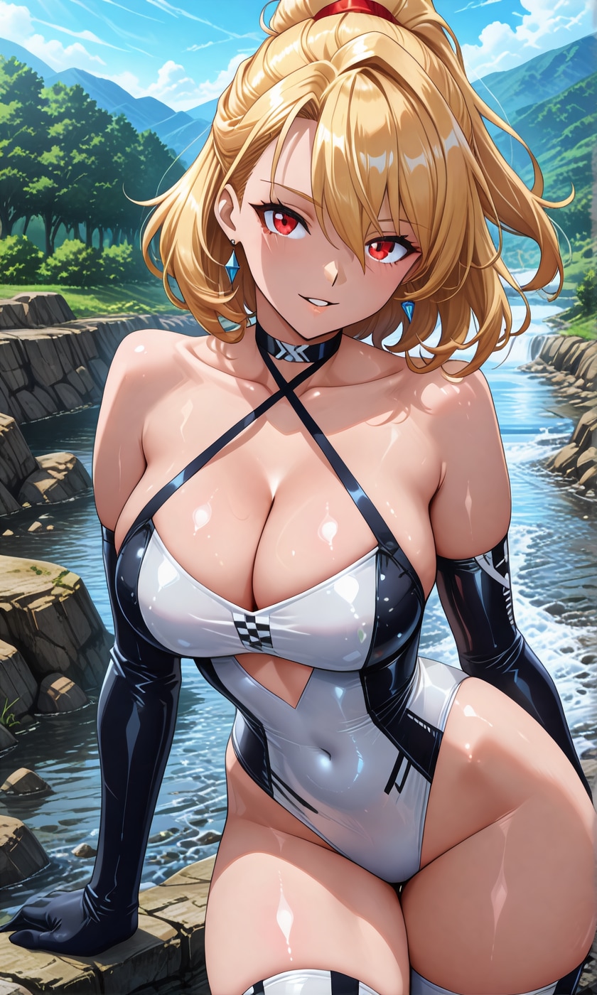 プリンスオブウェールズ（アズールレーン）～川遊び
