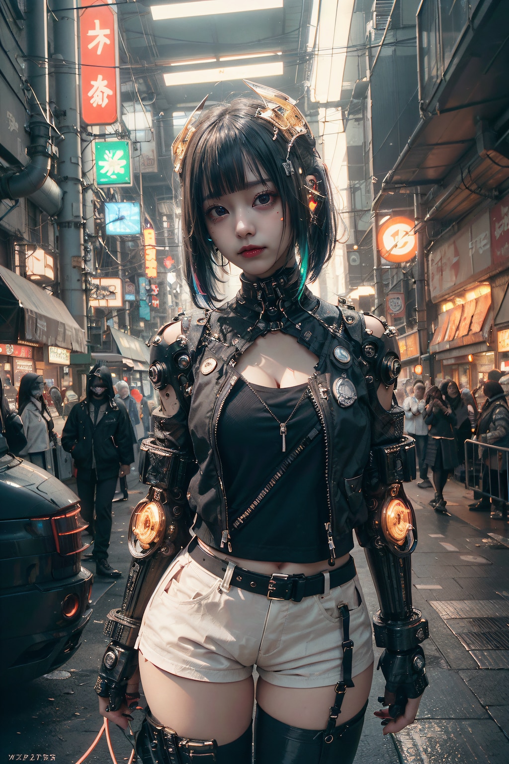 光るパーツ