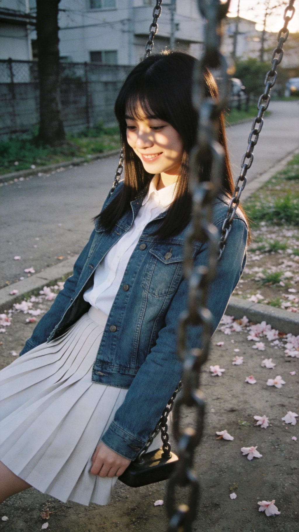 Bathed in Blossom Light