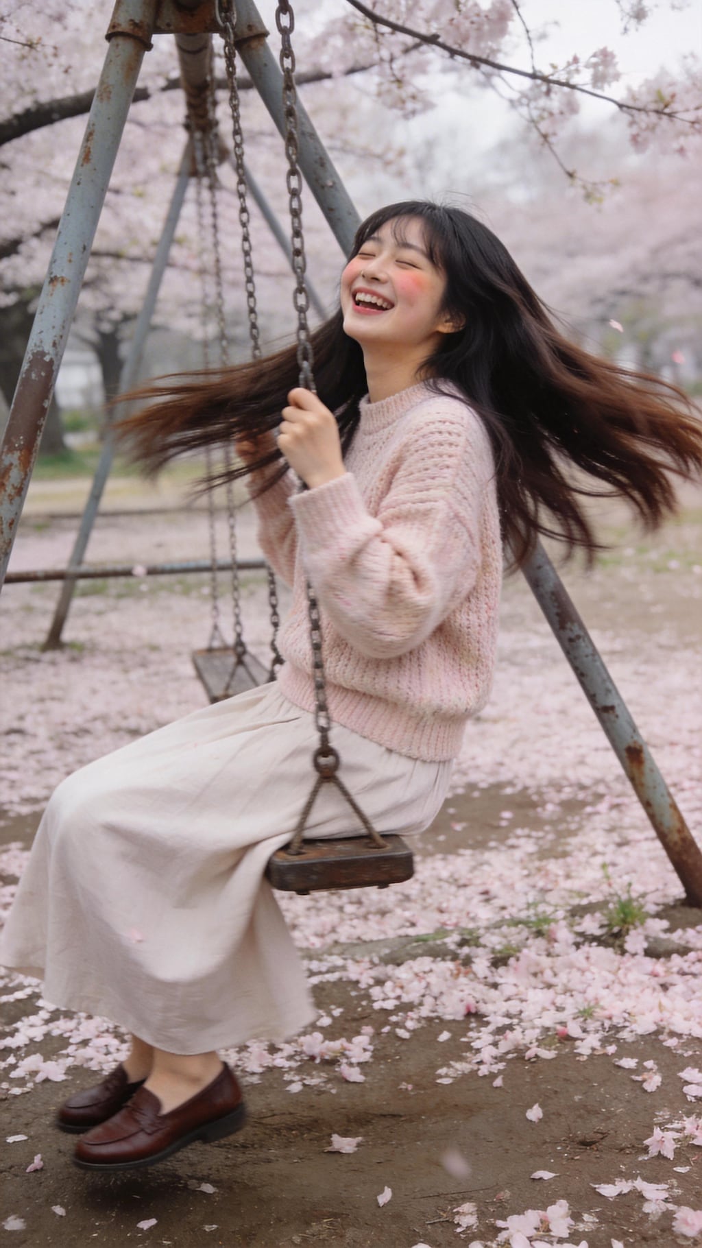 Bathed in Blossom Light