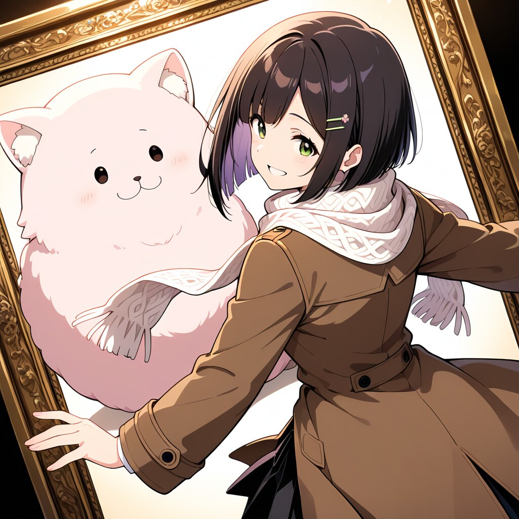 見て見て！この子が何者かわからないの！ʬʬʬ | の人気AIイラスト・グラビア