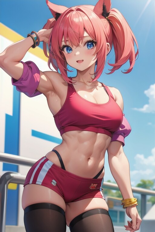 ケモ耳筋肉少女